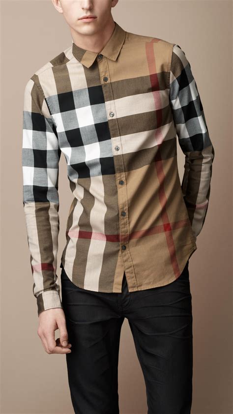 burberry style shirt